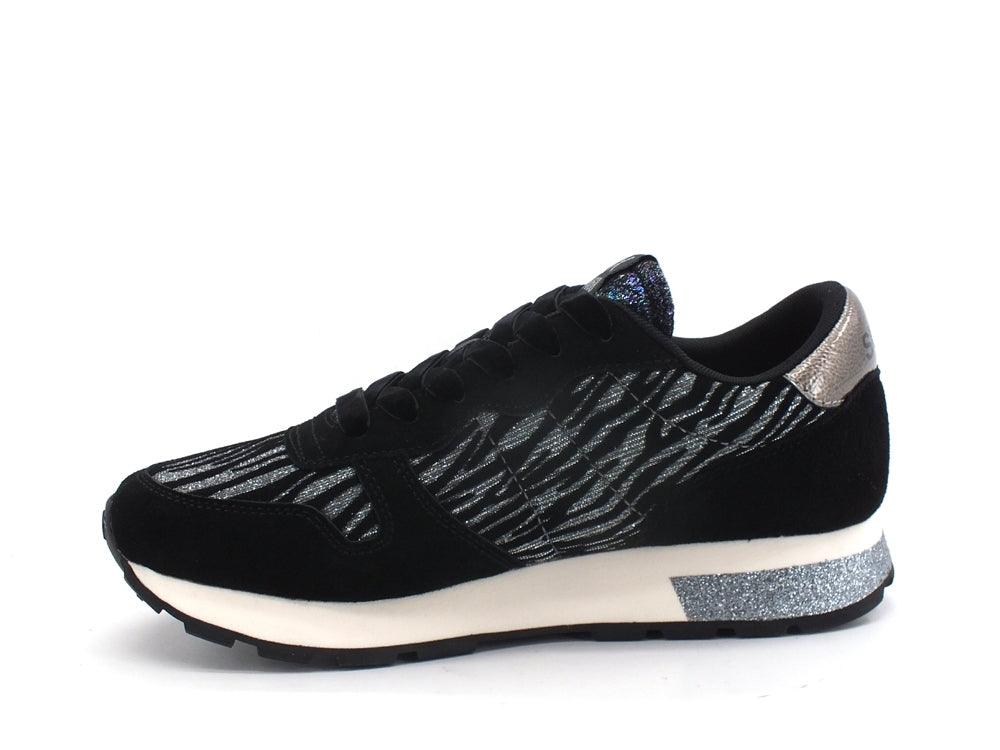 SUN68 Ally Animal Soul Sneaker Lux Animalier Argento Z41204 - Sandrini Calzature e Abbigliamento