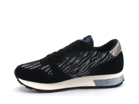 SUN68 Ally Animal Soul Sneaker Lux Animalier Argento Z41204 - Sandrini Calzature e Abbigliamento