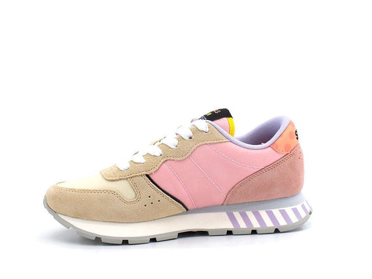 SUN68 Ally Candy Cane Sneaker Bianco Panna Z32205 - Sandrini Calzature e Abbigliamento