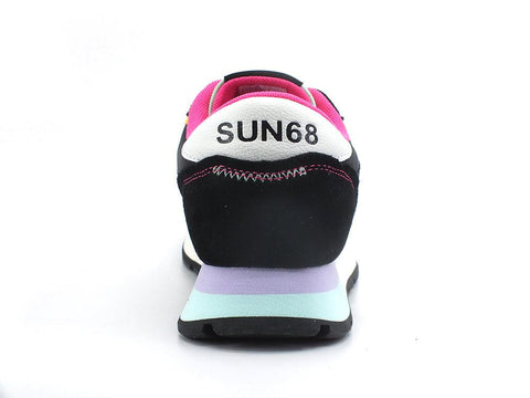 SUN68 Ally Color Explosion Sneaker Nero Z32204 - Sandrini Calzature e Abbigliamento