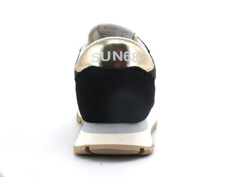 SUN68 Ally Gold Running Sneaker Nero Z32202 - Sandrini Calzature e Abbigliamento