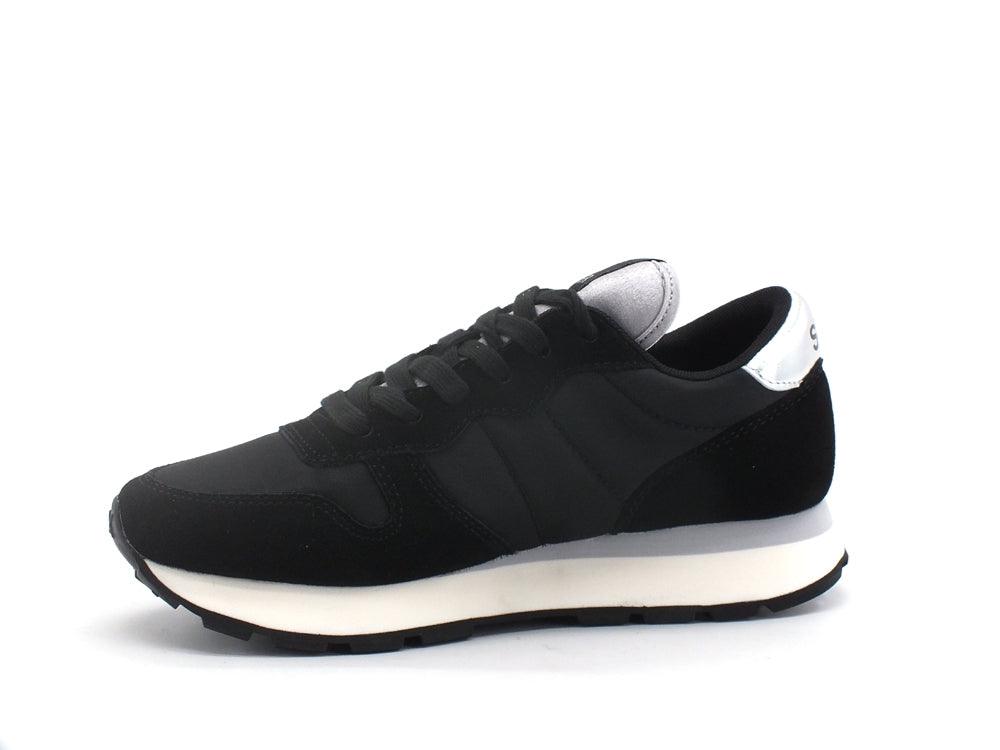 SUN68 Ally Satin Sneaker Running Retro Nero Z41202 - Sandrini Calzature e Abbigliamento