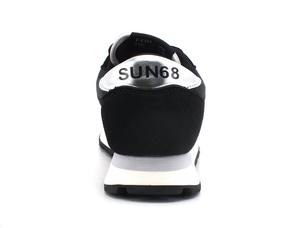 SUN68 Ally Satin Sneaker Running Retro Nero Z41202 - Sandrini Calzature e Abbigliamento