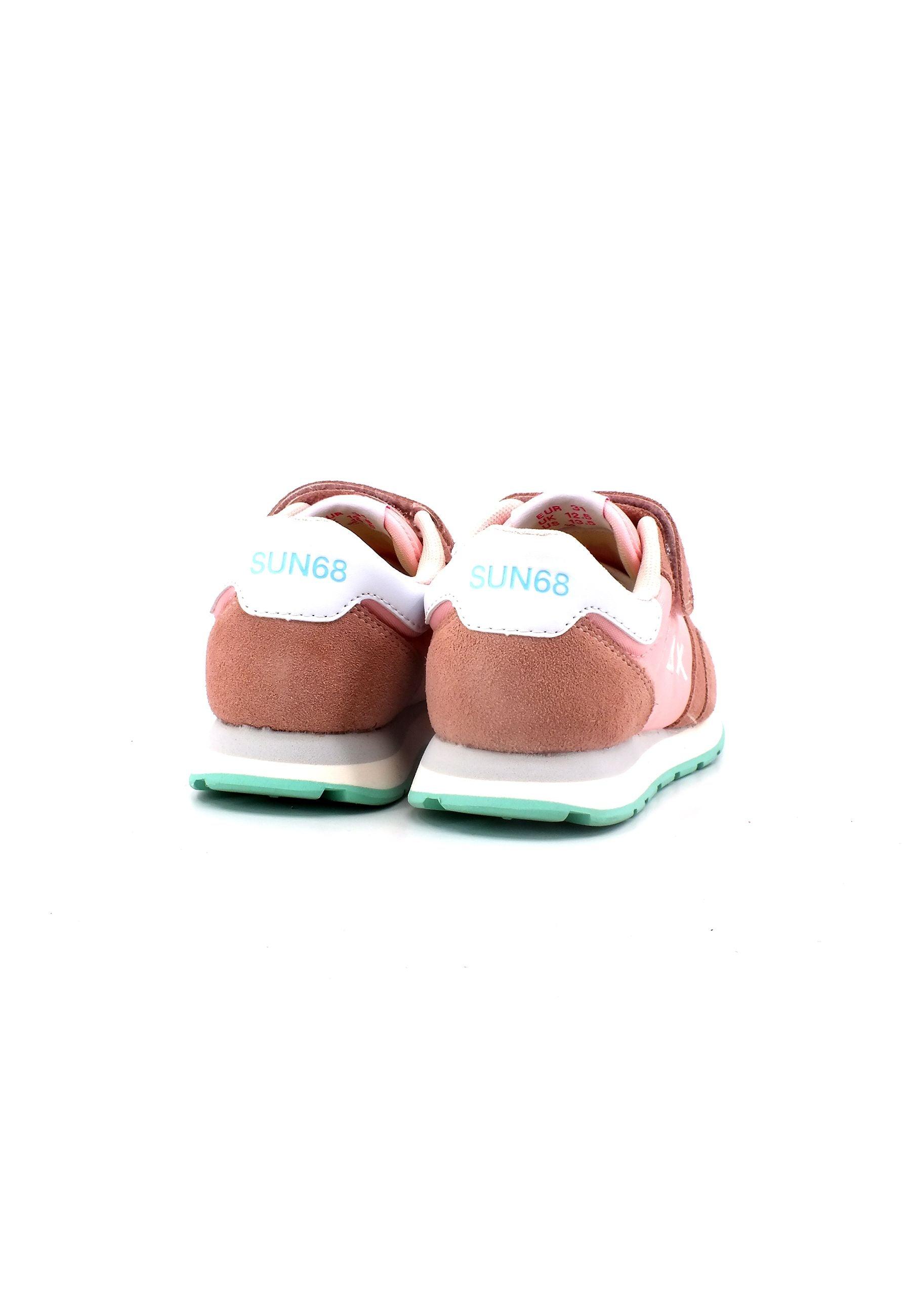 SUN68 Ally Solid Nylon Sneaker Bambino Rosa Z33401K - Sandrini Calzature e Abbigliamento