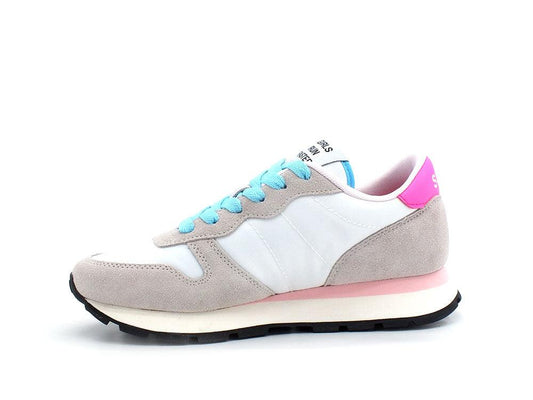 SUN68 Ally Solid Nylon Sneaker Bianco Multicolor Z32201 - Sandrini Calzature e Abbigliamento