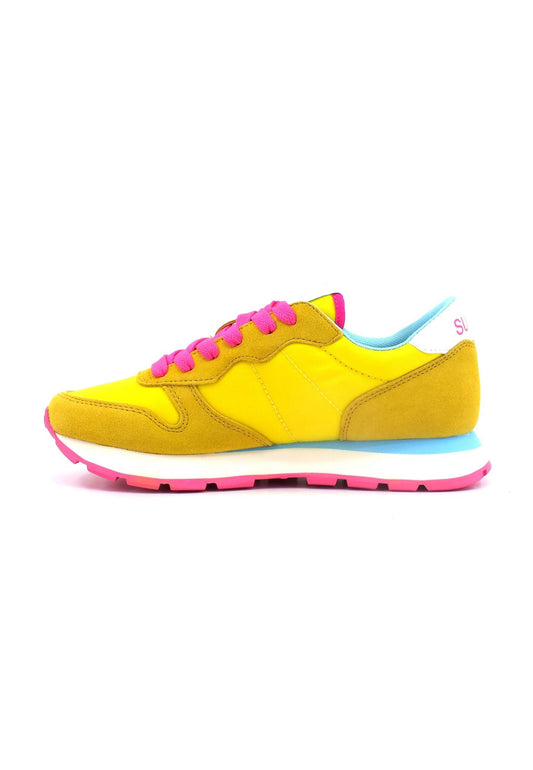 SUN68 Ally Solid Nylon Sneaker Donna Giallo Z33201 - Sandrini Calzature e Abbigliamento