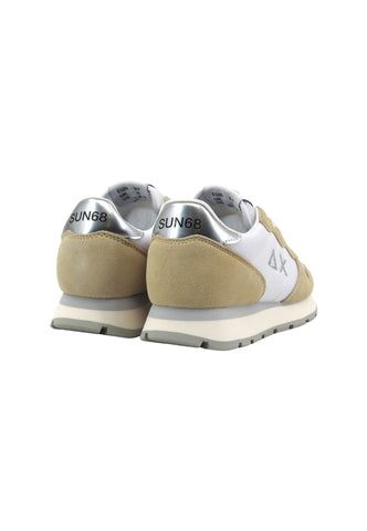 SUN68 Ally Solid Sneaker Donna Bianco Panna Z34202 - Sandrini Calzature e Abbigliamento