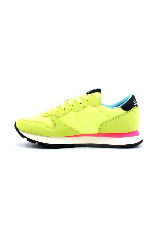 SUN68 Ally Solid Sneaker Donna Giallo Fluo Z33201 - Sandrini Calzature e Abbigliamento