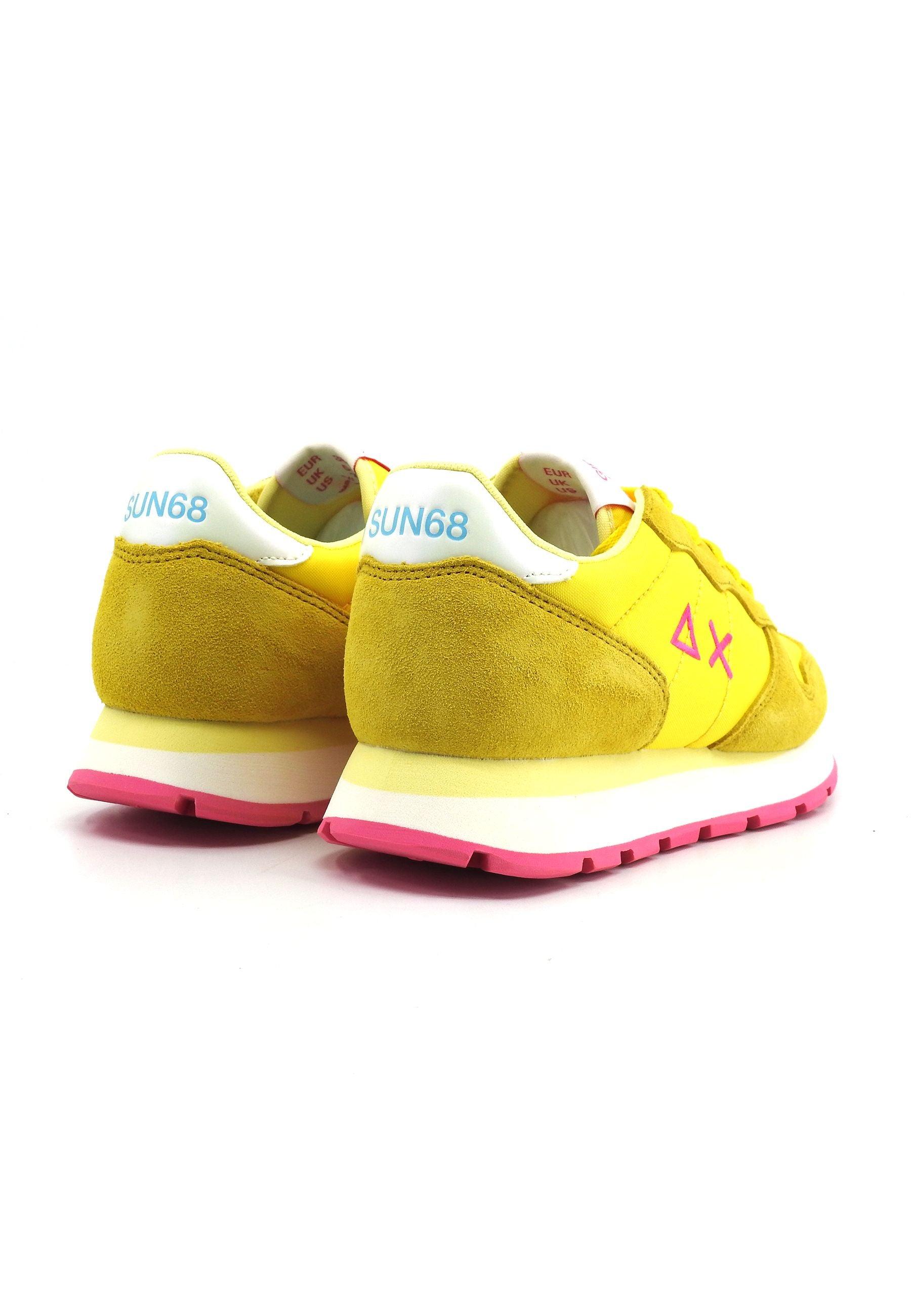 SUN68 Ally Solid Sneaker Donna Giallo Z34201 - Sandrini Calzature e Abbigliamento