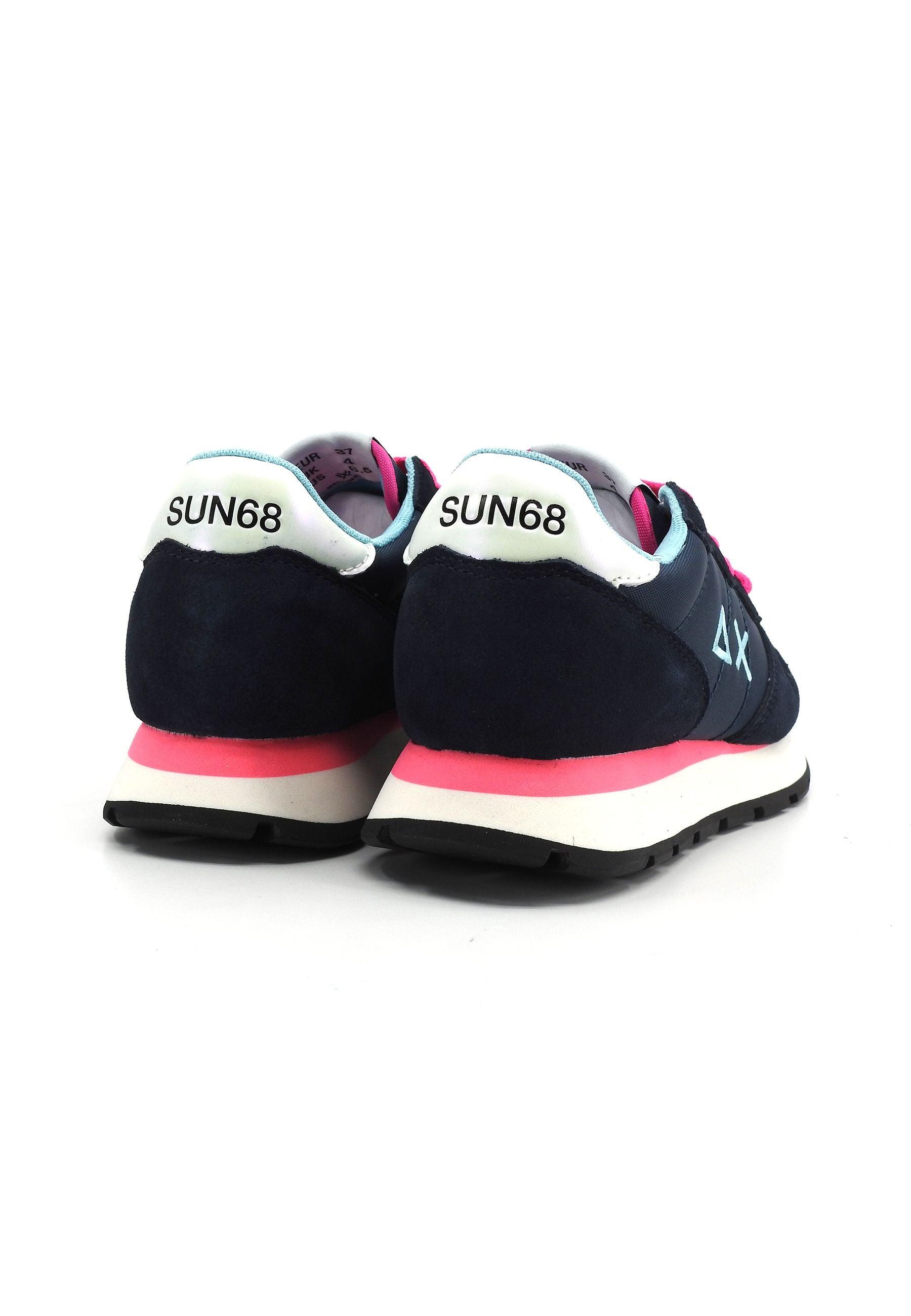 SUN68 Ally Solid Sneaker Donna Navy Blue Z34201 - Sandrini Calzature e Abbigliamento