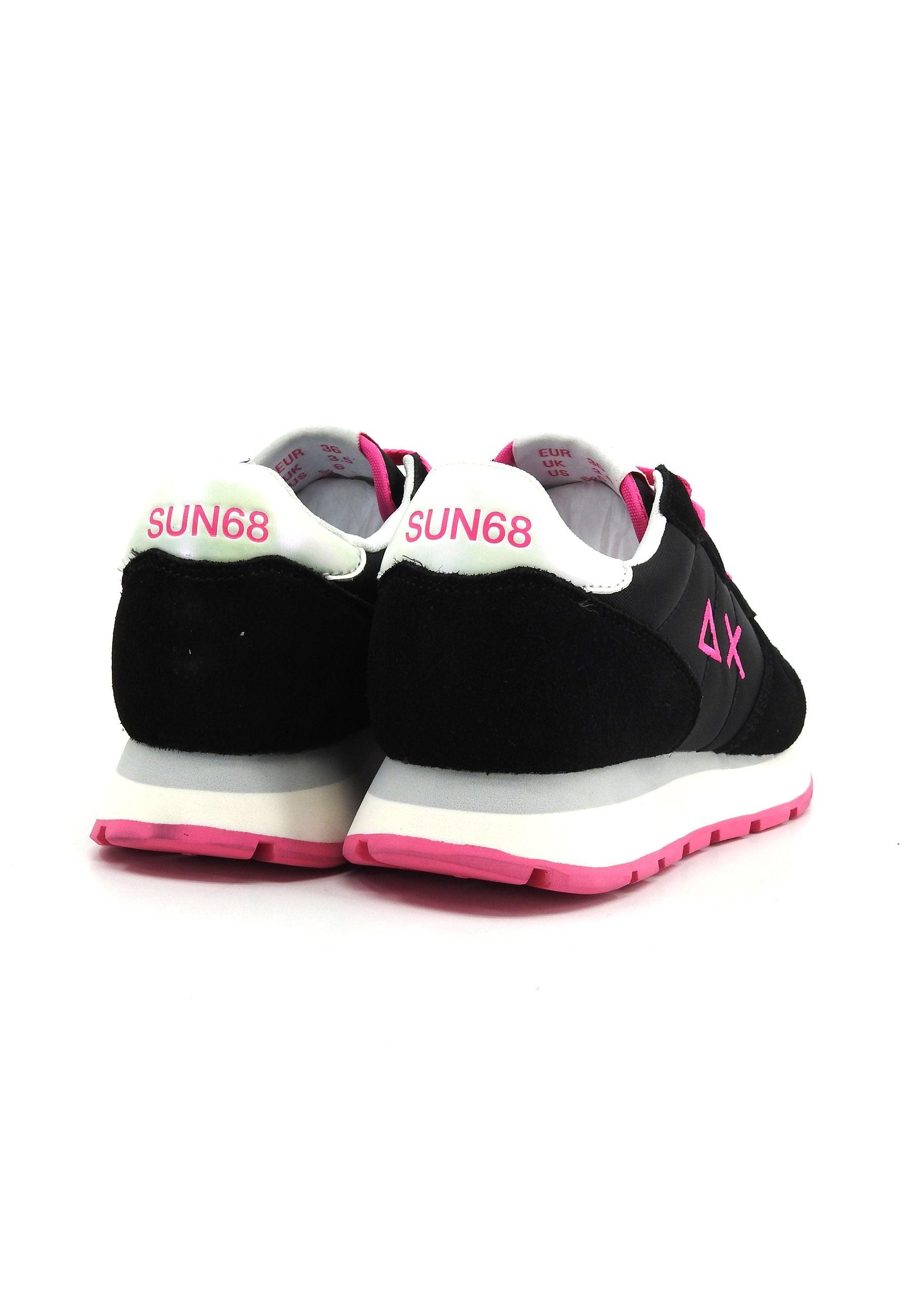 SUN68 Ally Solid Sneaker Donna Nero Z34201 - Sandrini Calzature e Abbigliamento