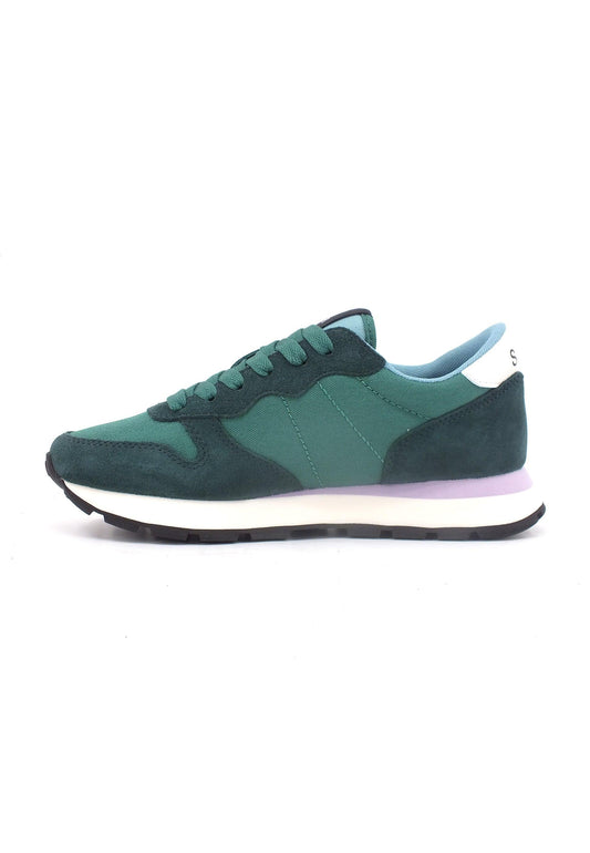 SUN68 Ally Solid Sneaker Donna Verde Scuro Z43201 - Sandrini Calzature e Abbigliamento