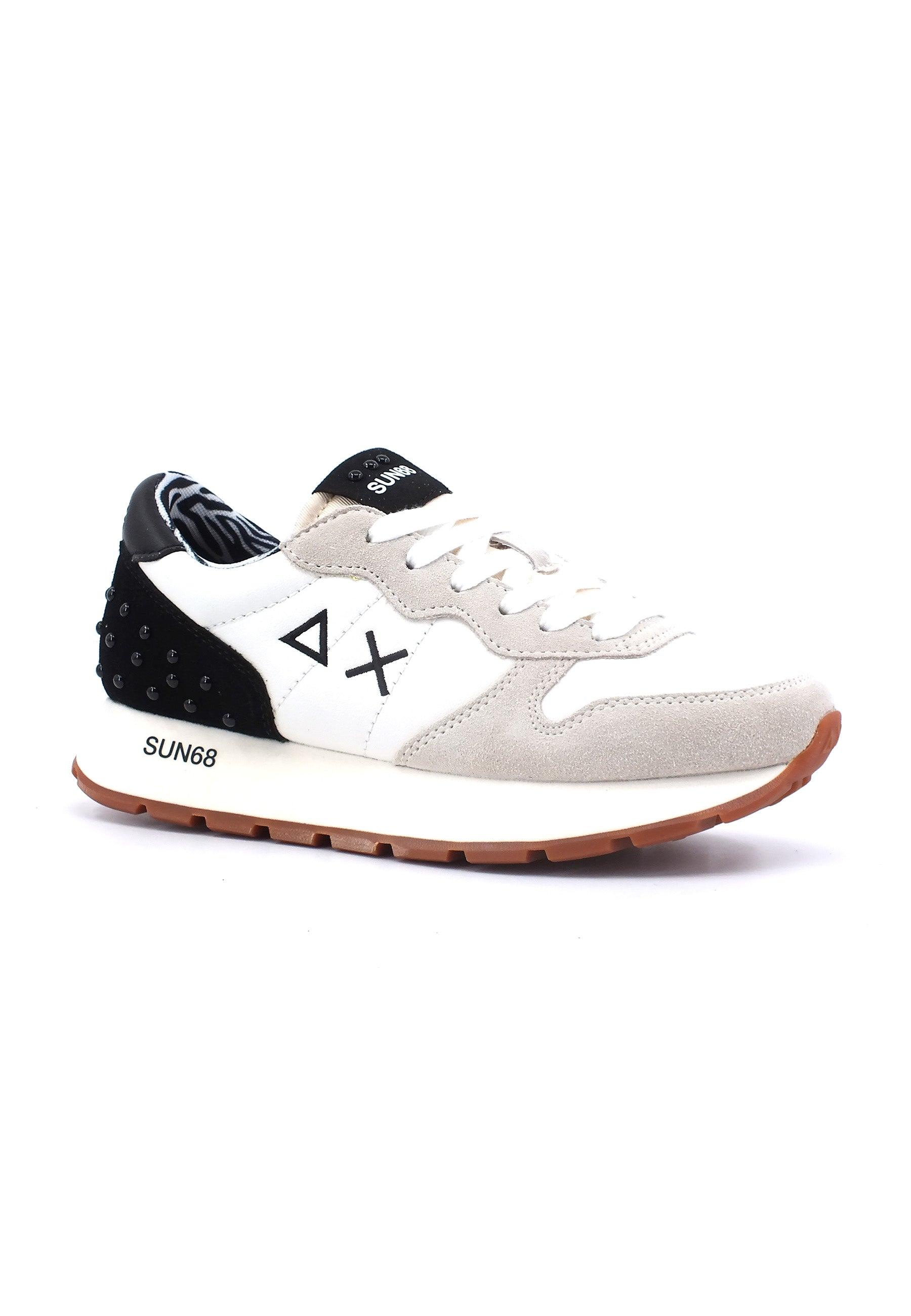 SUN68 Ally Studs Sneaker Donna Bianco Z43206 - Sandrini Calzature e Abbigliamento