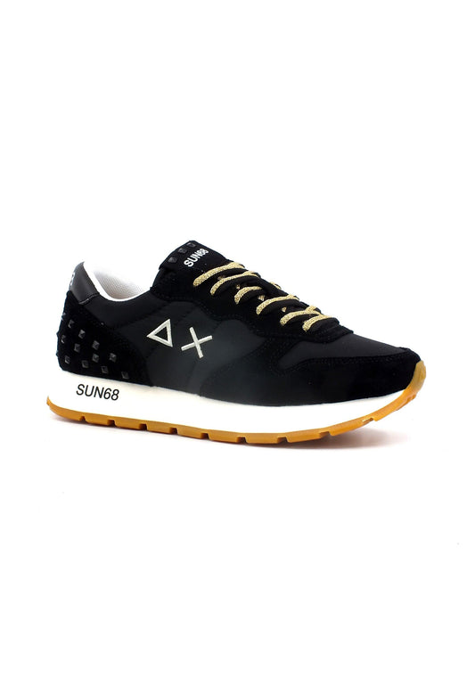 SUN68 Ally Studs Sneaker Donna Nero Z33206 - Sandrini Calzature e Abbigliamento