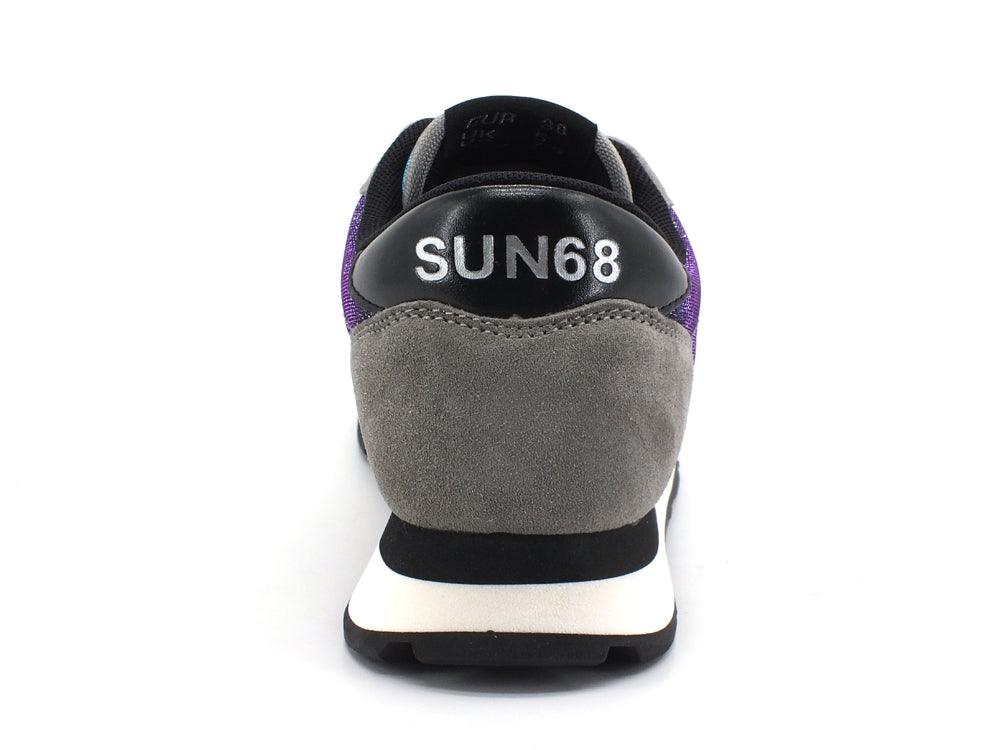 SUN68 Ally Thing Glitter Sneaker Lamè Grigio Z41203 - Sandrini Calzature e Abbigliamento