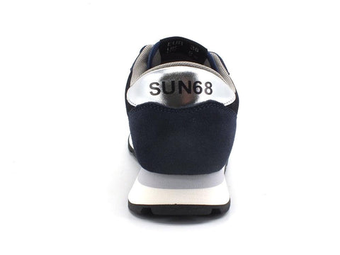 SUN68 Ally Thing Glitter Sneaker Lamè Navy Blue Z41203 - Sandrini Calzature e Abbigliamento