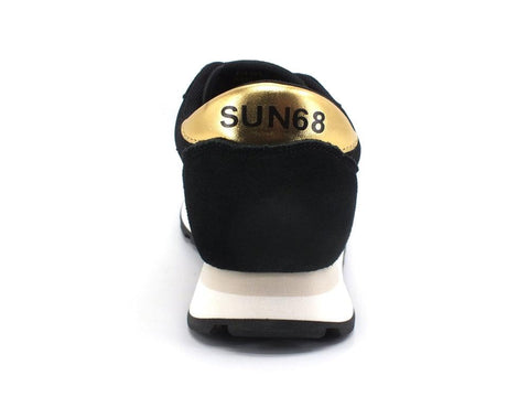 SUN68 Ally Thing Glitter Sneaker Lamè Nero Z41203 - Sandrini Calzature e Abbigliamento