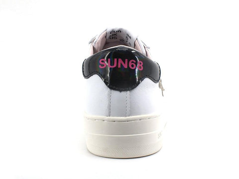 SUN68 Betty Sneaker Running Bianco Argento Z32221 - Sandrini Calzature e Abbigliamento