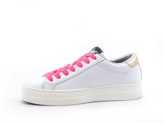 SUN68 Betty Sneaker Running Glitter Bianco Argento Z41237 - Sandrini Calzature e Abbigliamento
