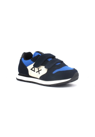 SUN68 Boy's Tom Color Sneaker Bimbo Navy Blue Z43307B - Sandrini Calzature e Abbigliamento