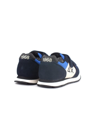 SUN68 Boy's Tom Color Sneaker Bimbo Navy Blue Z43307B - Sandrini Calzature e Abbigliamento