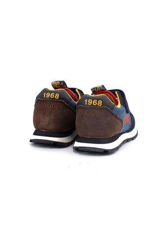 SUN68 Boy's Tom Goes Camping Sneaker Bimbo Navy Blue Z42310K - Sandrini Calzature e Abbigliamento