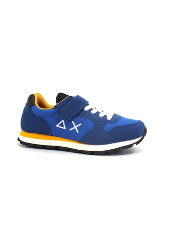 SUN68 Boy's Tom Solid Sneaker Bimbo Blu Royal Z42301K - Sandrini Calzature e Abbigliamento