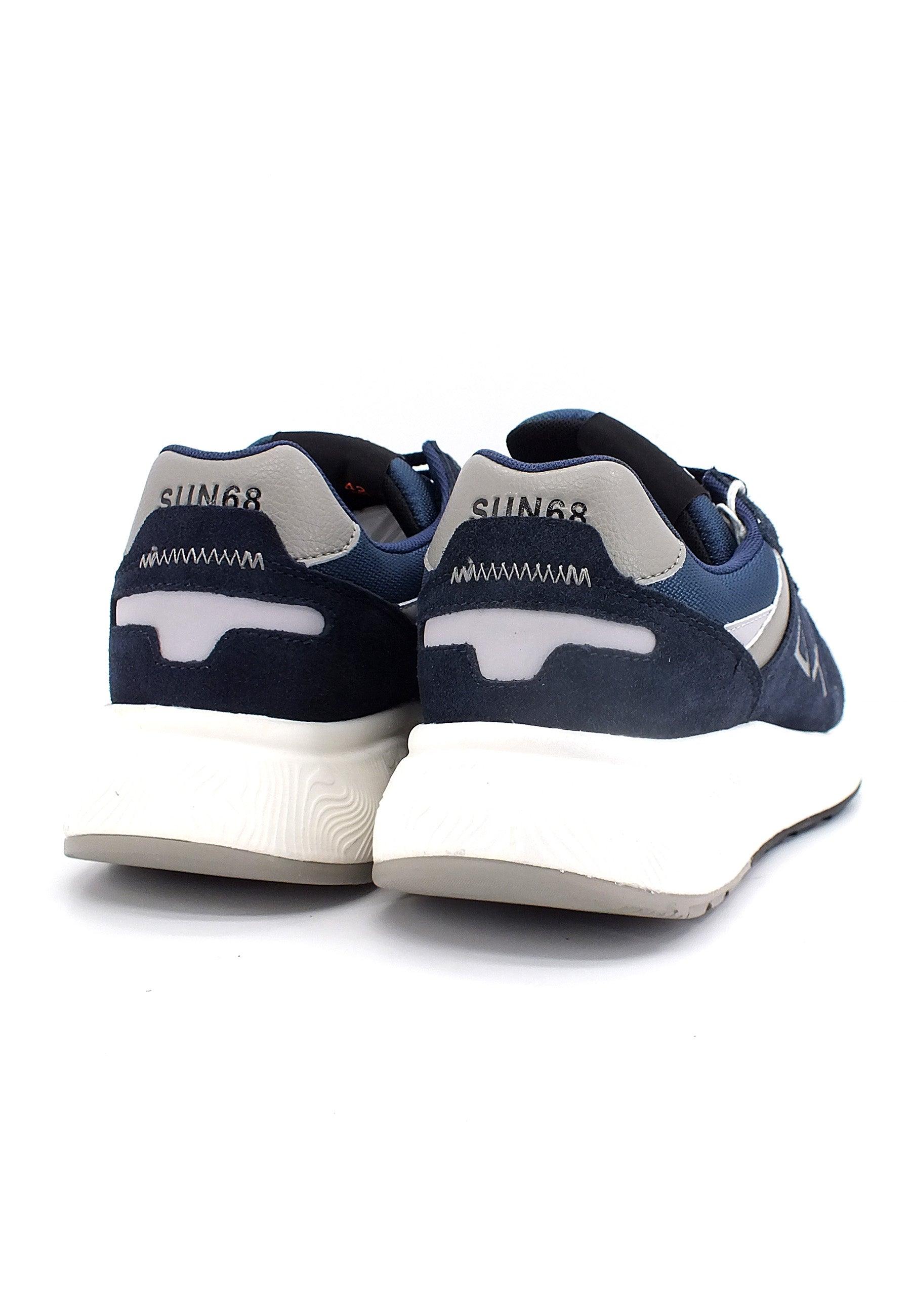 SUN68 Daddy Sneaker Uomo Navy Blue Z42127 - Sandrini Calzature e Abbigliamento