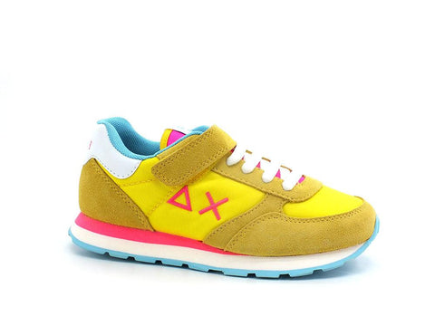 SUN68 Girl's Ally Solid Sneaker Bambino Giallo Z32401 - Sandrini Calzature e Abbigliamento