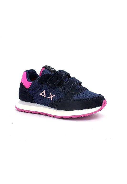 SUN68 Girl's Ally Solid Sneaker Bimbo Navy Blu Z42401B - Sandrini Calzature e Abbigliamento