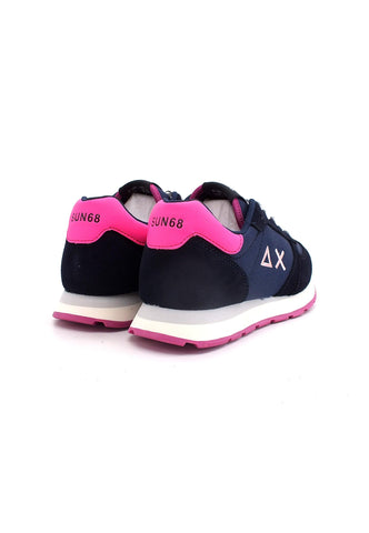 SUN68 Girl's Ally Solid Sneaker Bimbo Navy Blu Z42401T - Sandrini Calzature e Abbigliamento