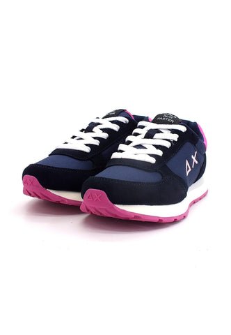 SUN68 Girl's Ally Solid Sneaker Bimbo Navy Blu Z42401T - Sandrini Calzature e Abbigliamento