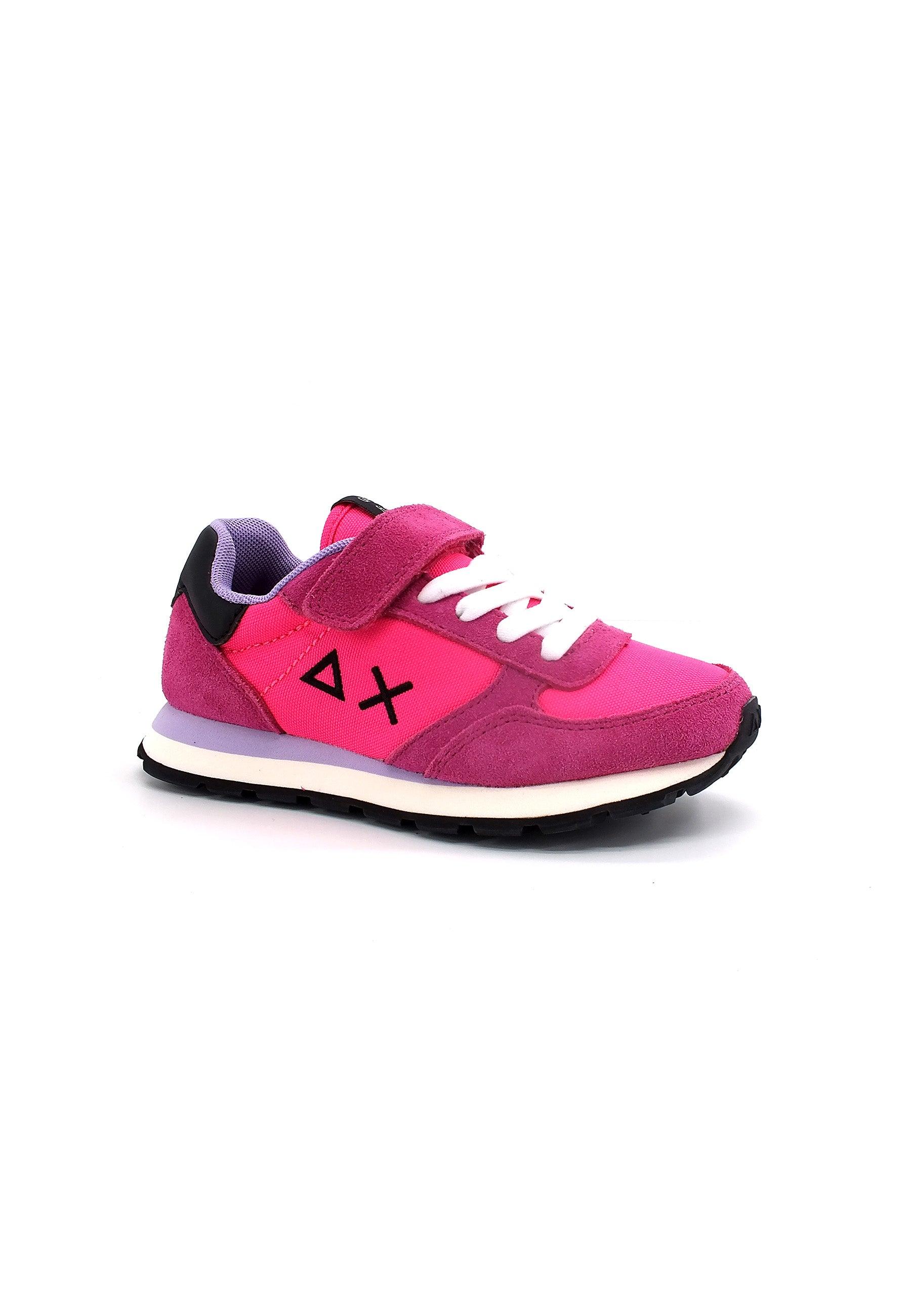 SUN68 Girl's Ally Solid Sneaker Bimbo Rosa Fuxia Z42401K - Sandrini Calzature e Abbigliamento