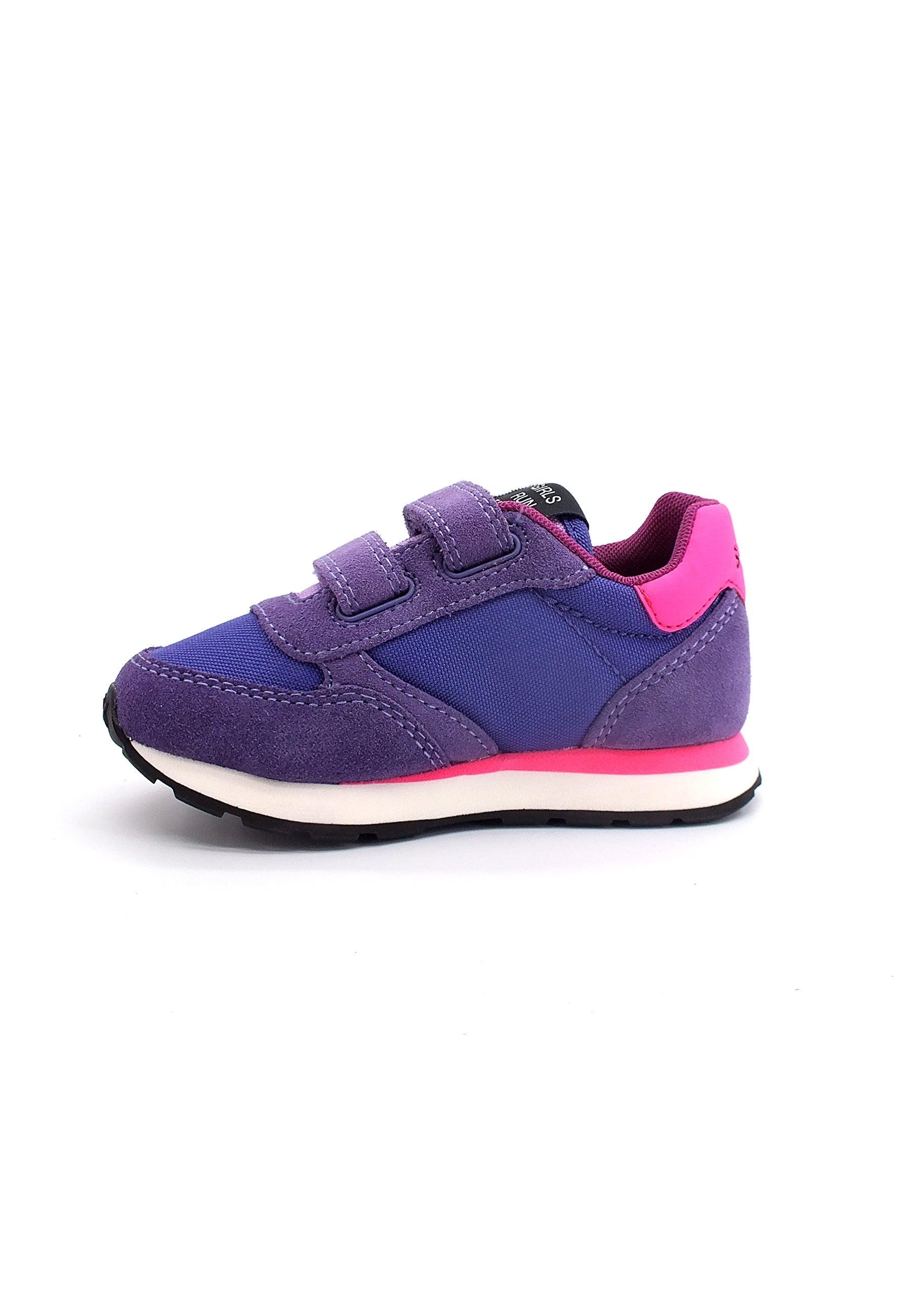 SUN68 Girl's Ally Solid Sneaker Bimbo Violet Z42401B - Sandrini Calzature e Abbigliamento