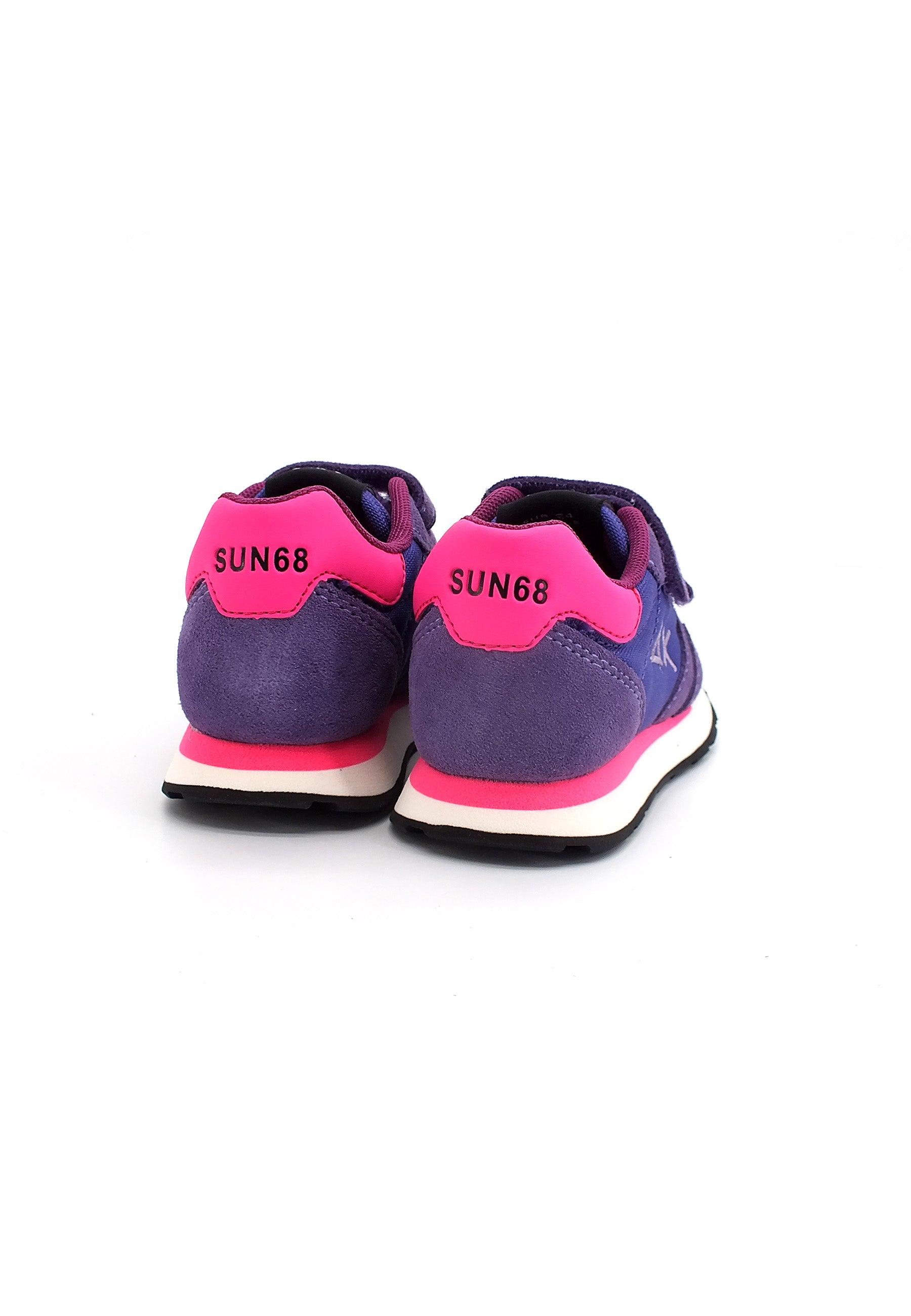 SUN68 Girl's Ally Solid Sneaker Bimbo Violet Z42401B - Sandrini Calzature e Abbigliamento