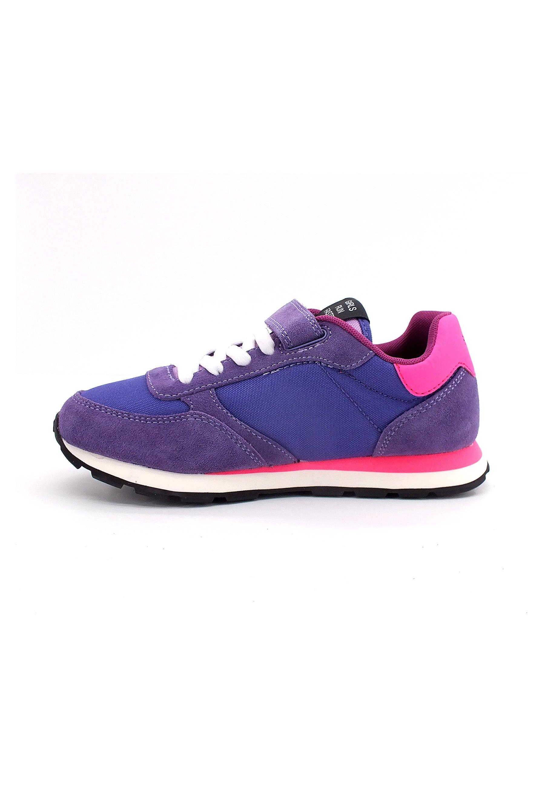 SUN68 Girl's Ally Solid Sneaker Bimbo Violet Z42401K - Sandrini Calzature e Abbigliamento