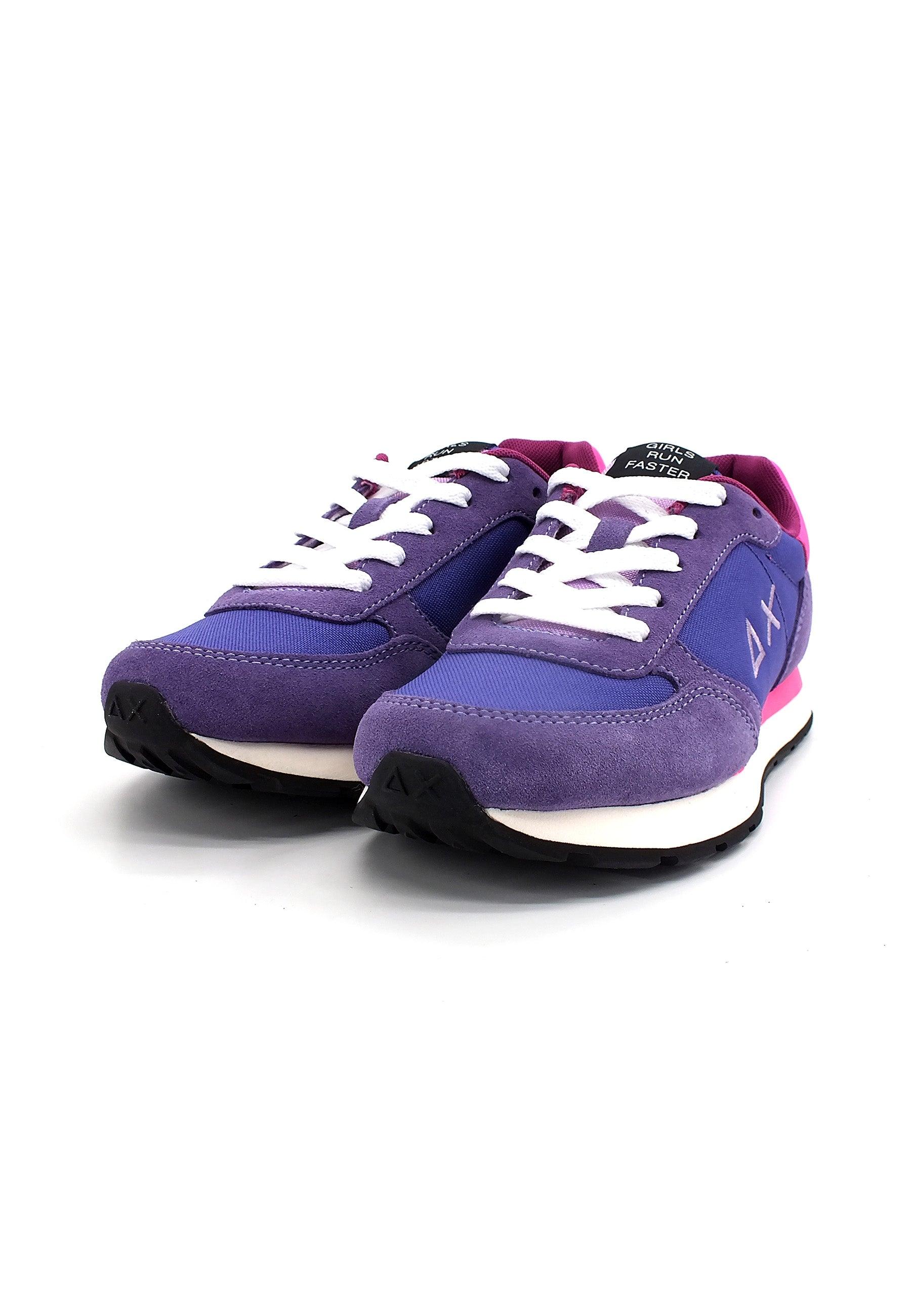 SUN68 Girl's Ally Solid Sneaker Bimbo Violet Z42401T - Sandrini Calzature e Abbigliamento