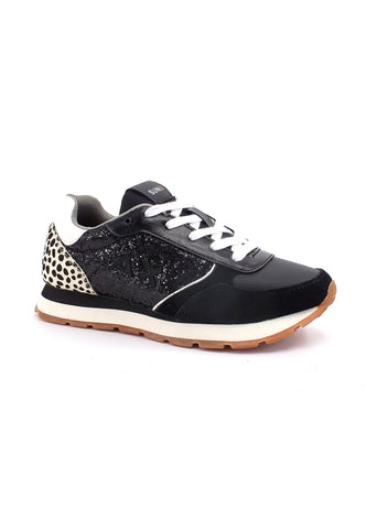 SUN68 Girl's Kelly Animal Sneaker Bimbo Black Z42415T - Sandrini Calzature e Abbigliamento