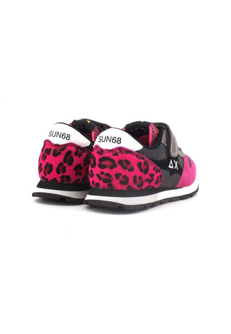 SUN68 Girl's Stargirl Animal Sneaker Bimbo Grigio Prugna Z43411K - Sandrini Calzature e Abbigliamento