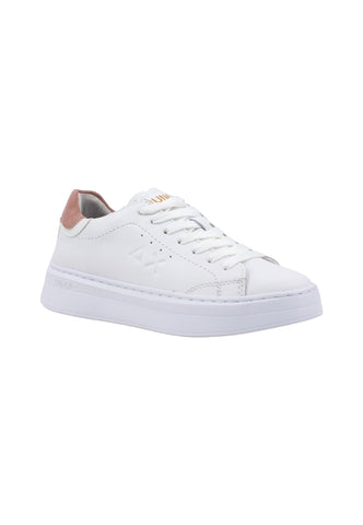 SUN68 Grace Leather Sneaker Donna Bianco Rosa Z43225 - Sandrini Calzature e Abbigliamento