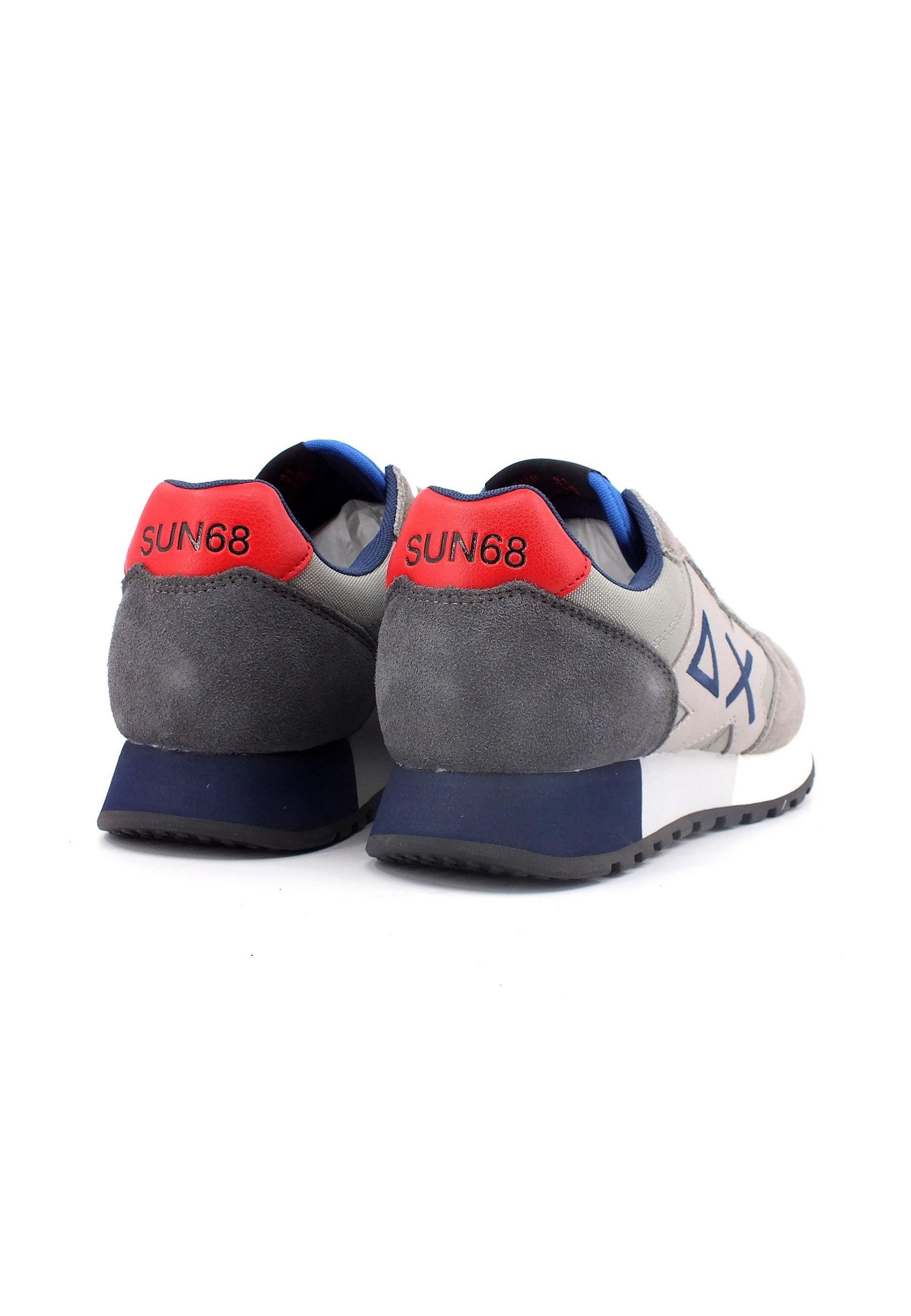 SUN68 Jaki Basic Sneaker Uomo Grigio Medio Z43113 - Sandrini Calzature e Abbigliamento