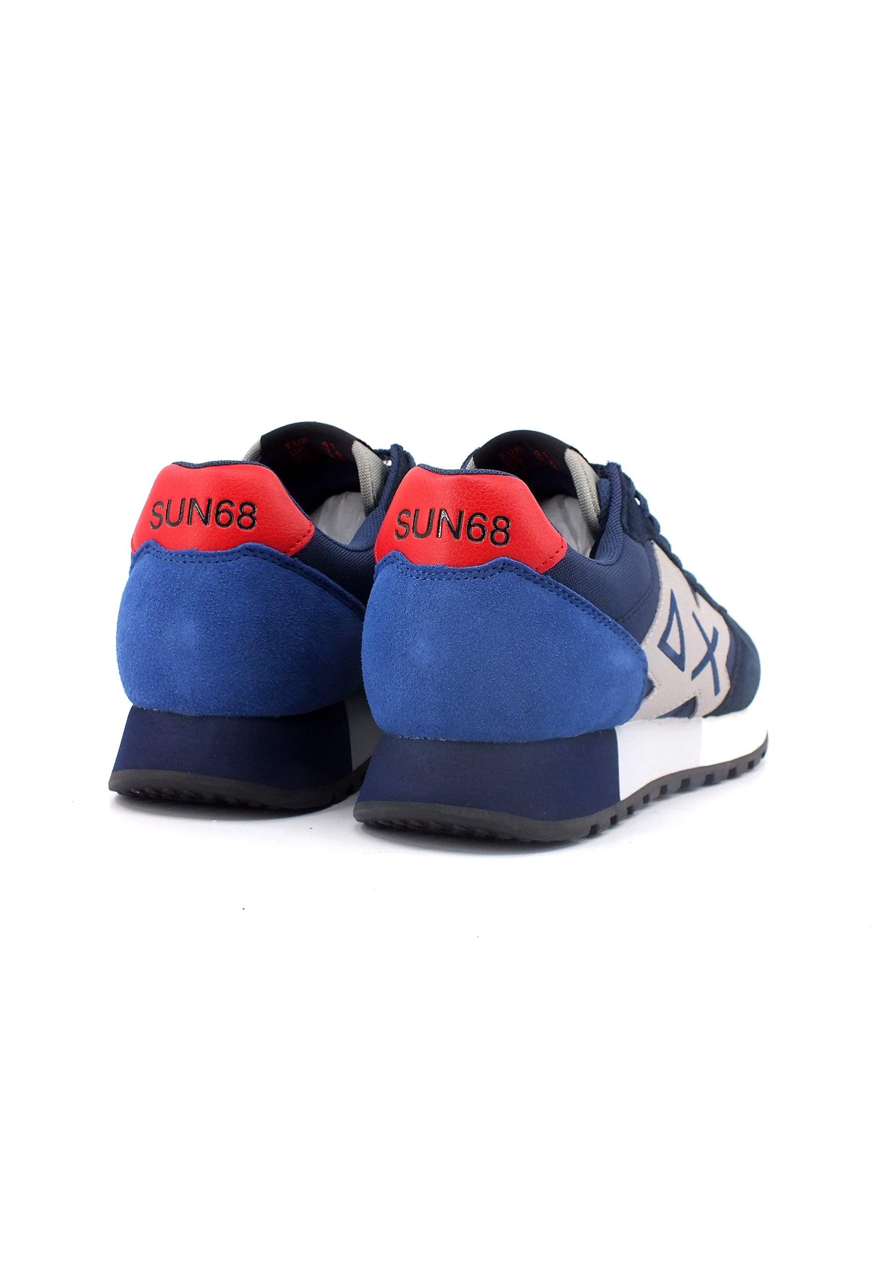 SUN68 Jaki Basic Sneaker Uomo Navy Blue Z43113 - Sandrini Calzature e Abbigliamento