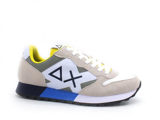 SUN68 Jaki Bicolor Sneaker Uomo Grigio Bianco Z31111 - Sandrini Calzature e Abbigliamento