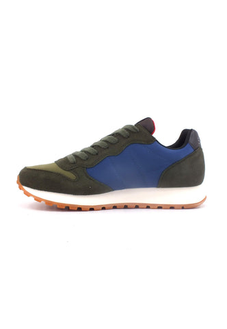 SUN68 Jaki Bicolor Sneaker Uomo Navy Blue Militare Scuro Z43114 - Sandrini Calzature e Abbigliamento