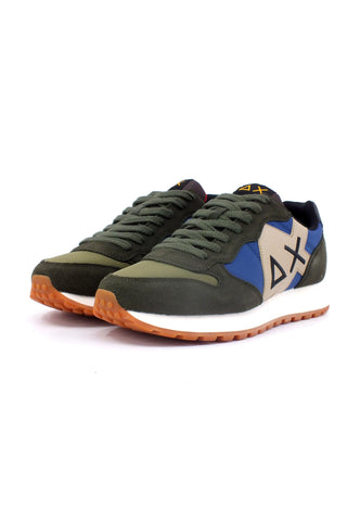 SUN68 Jaki Bicolor Sneaker Uomo Navy Blue Militare Scuro Z43114 - Sandrini Calzature e Abbigliamento