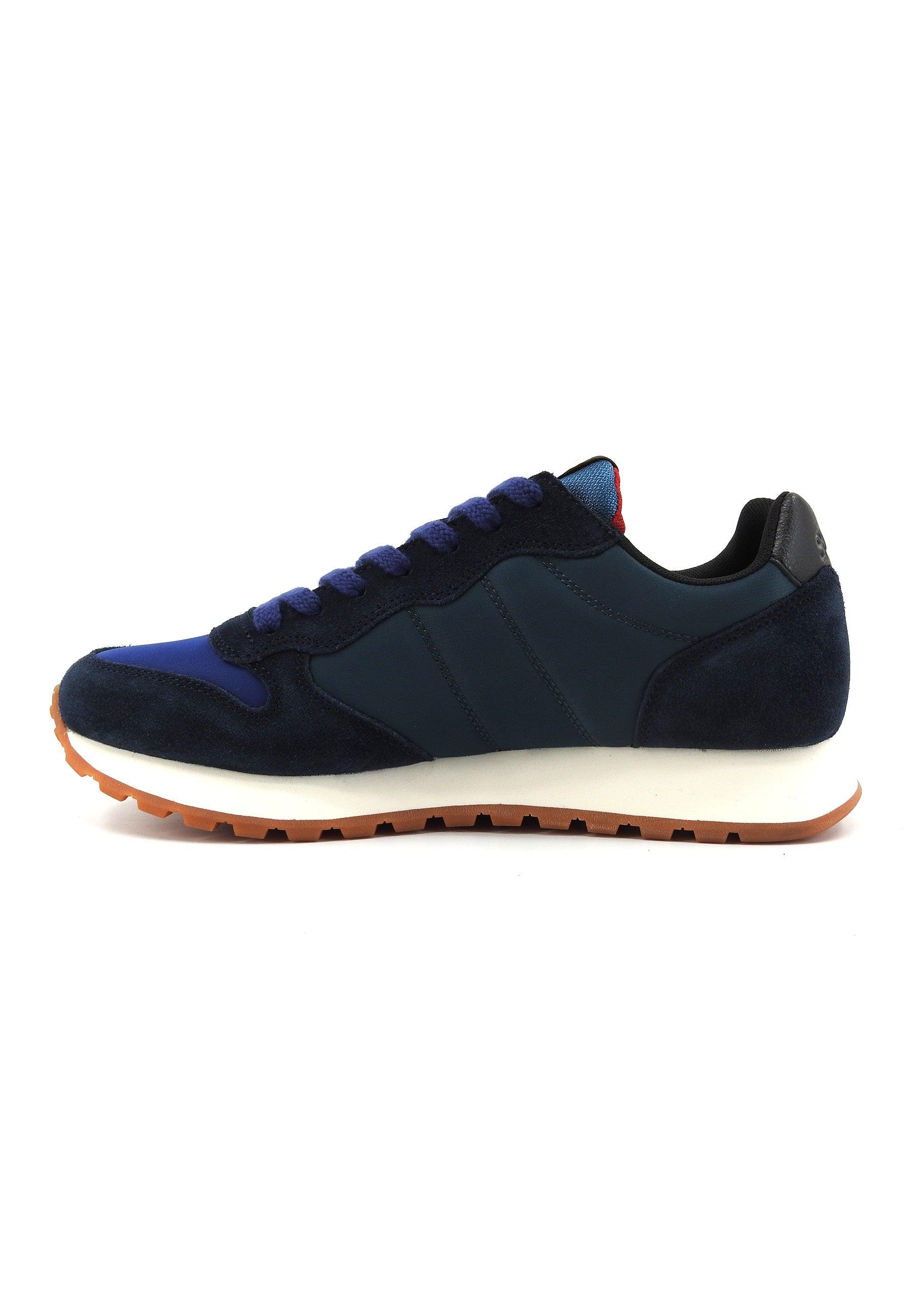 SUN68 Jaki Bicolor Sneaker Uomo Ottanio Navy Blue Z43114 - Sandrini Calzature e Abbigliamento