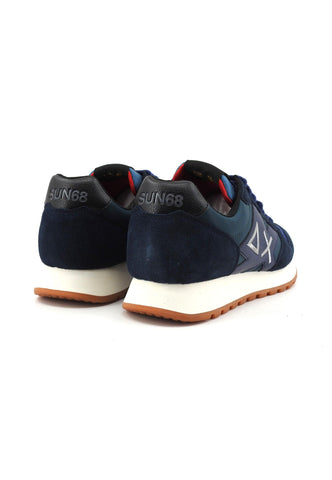 SUN68 Jaki Bicolor Sneaker Uomo Ottanio Navy Blue Z43114 - Sandrini Calzature e Abbigliamento