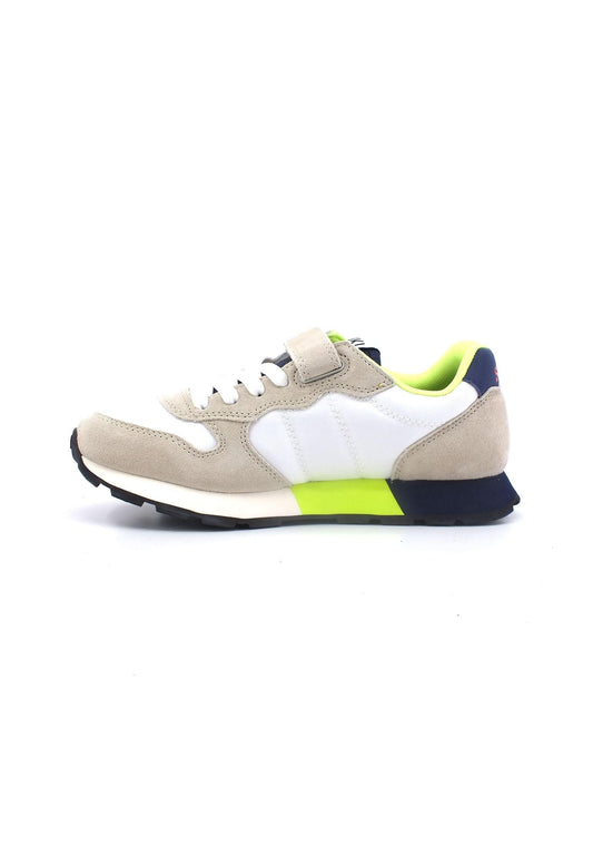 SUN68 Jaki Fluo Sneaker Bambino Bianco Z33313K - Sandrini Calzature e Abbigliamento