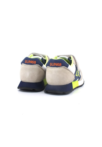 SUN68 Jaki Fluo Sneaker Bambino Bianco Z33313K - Sandrini Calzature e Abbigliamento