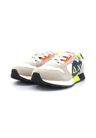 SUN68 Jaki Fluo Sneaker Bambino Bianco Z33313T - Sandrini Calzature e Abbigliamento
